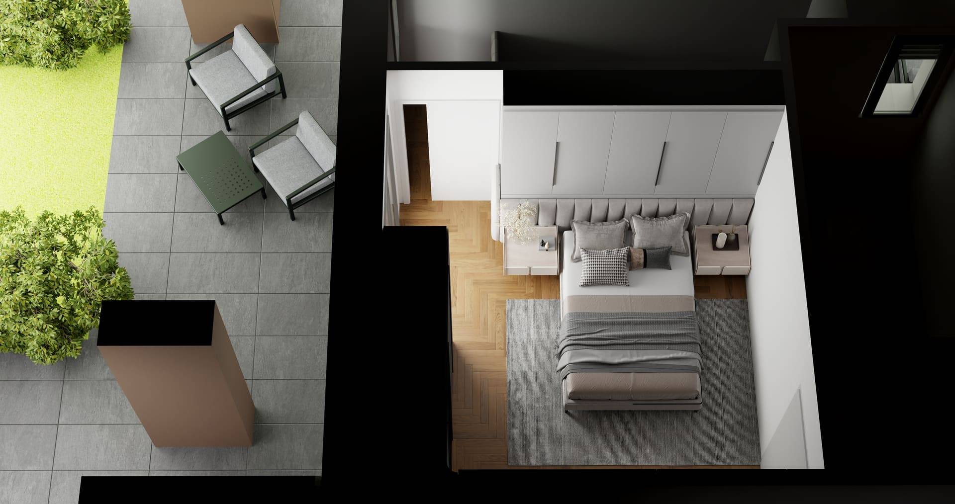 ISOMETRIA - LETTO
